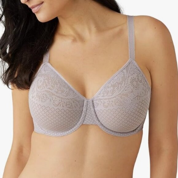 Wacoal 36G (4D) minimizer "hot weather" taupe bra - Picture 1 of 6